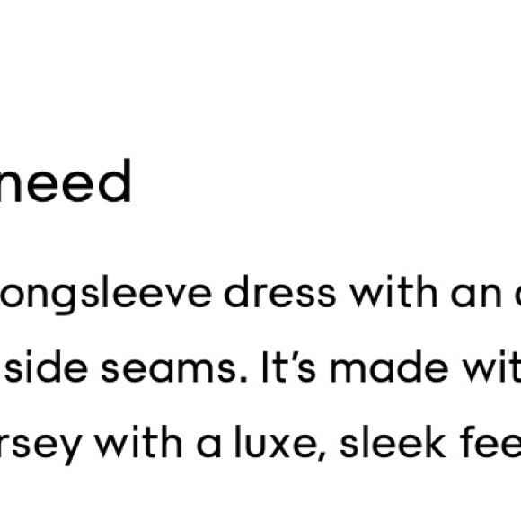 Aritzia Long Sleeve Dress in Deep Burgundy - Picture 3 of 5